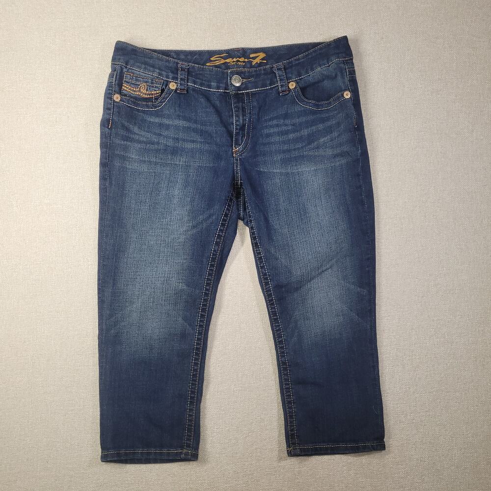 Stylish Seven Brand Women's Capri Jeans - Size 18